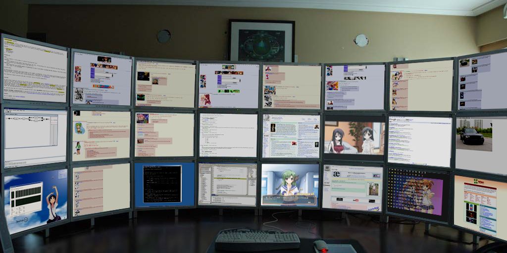 business professionals analyzing data charts on computer screens in modern office