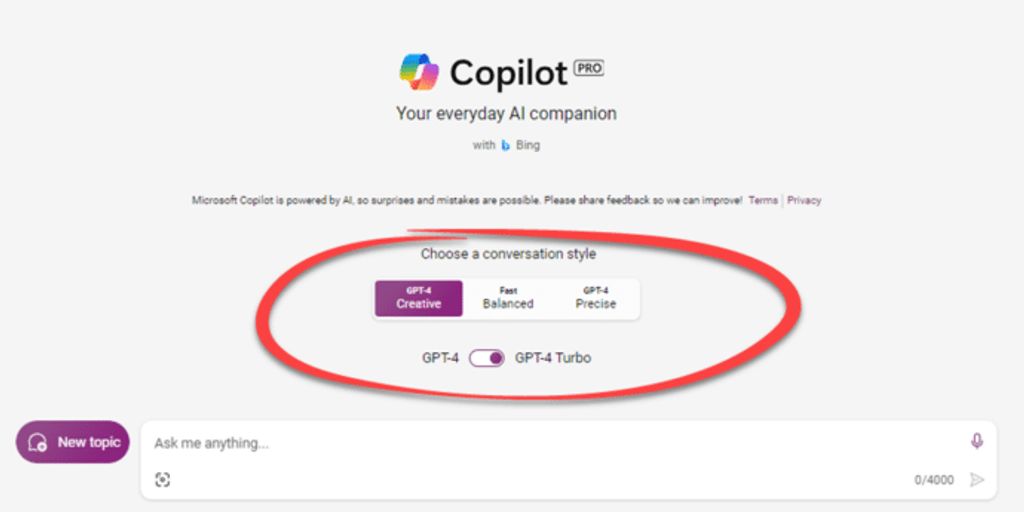 programmer using Microsoft Copilot at modern office