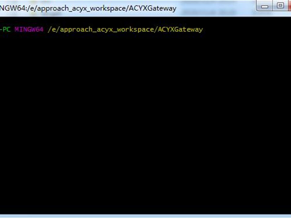 command line terminal with GitLab logo