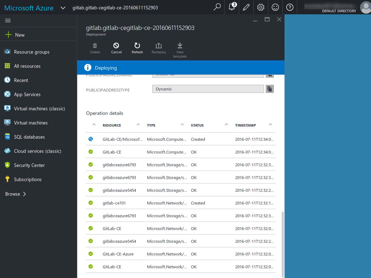 GitLab configuration