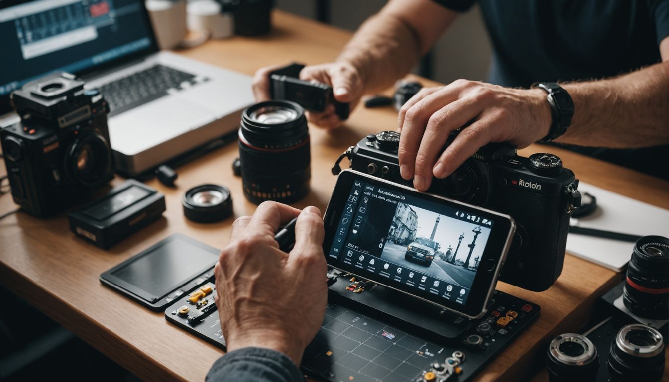 Developer using RAD Studio 12 Athens for app creation