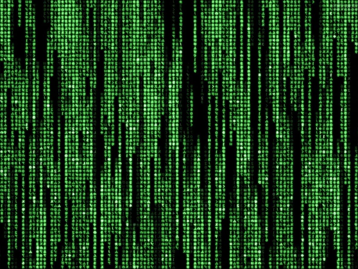 student using laptop with code on screen