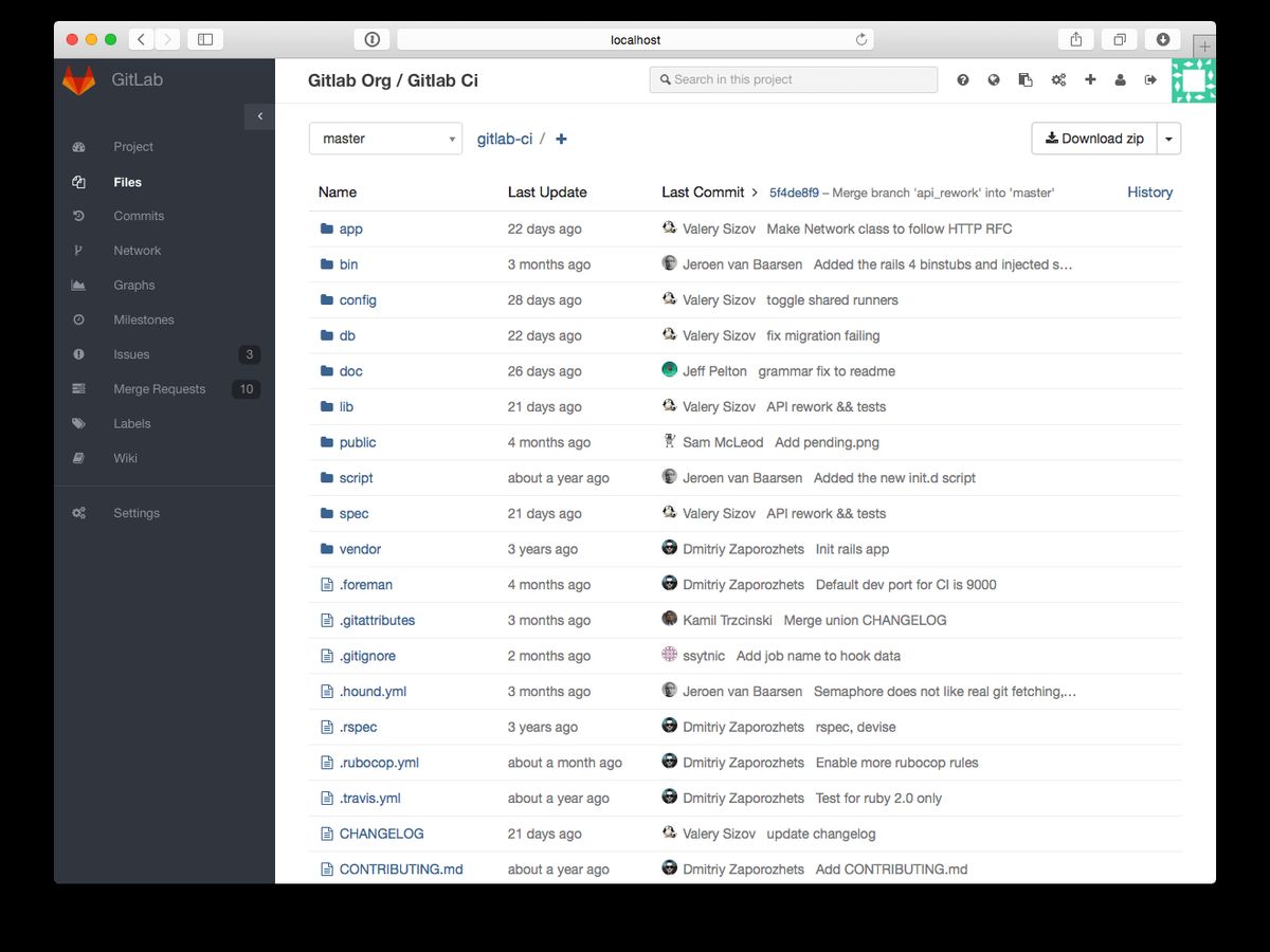 new GitLab repository
