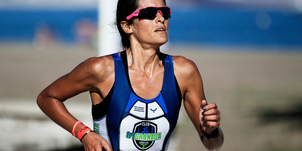 selective focus photography of woman running