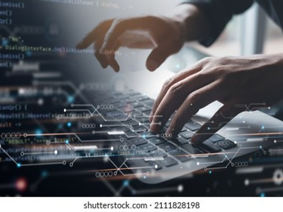 cloud network engineer working on computer
