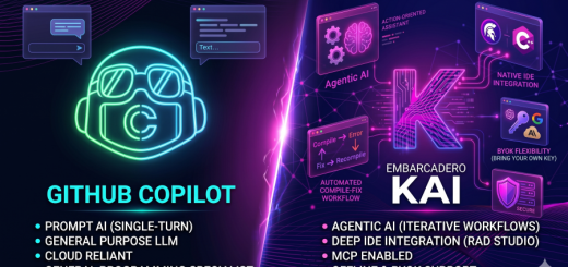GitHub Copilot vs Embarcadero KAI 900px