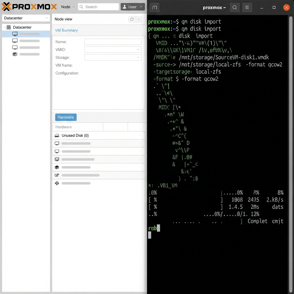 Converting standalone VMDK files