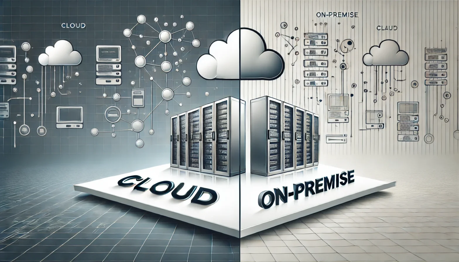 cloud versus on premises artificial intelligence server