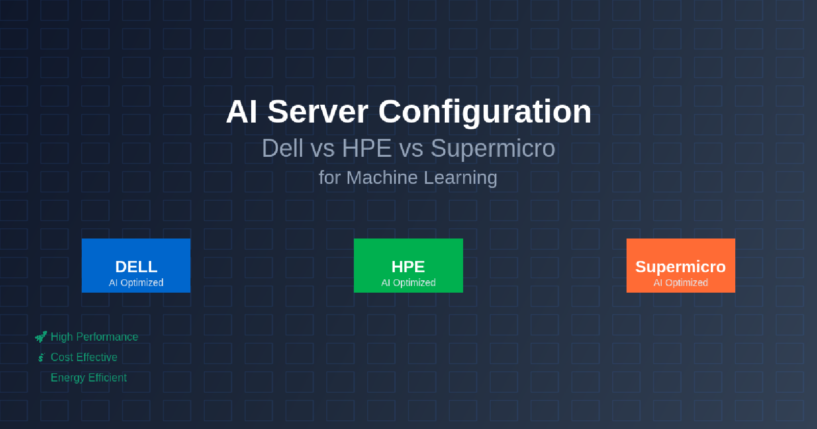enterprise artificial intelligence server specifications